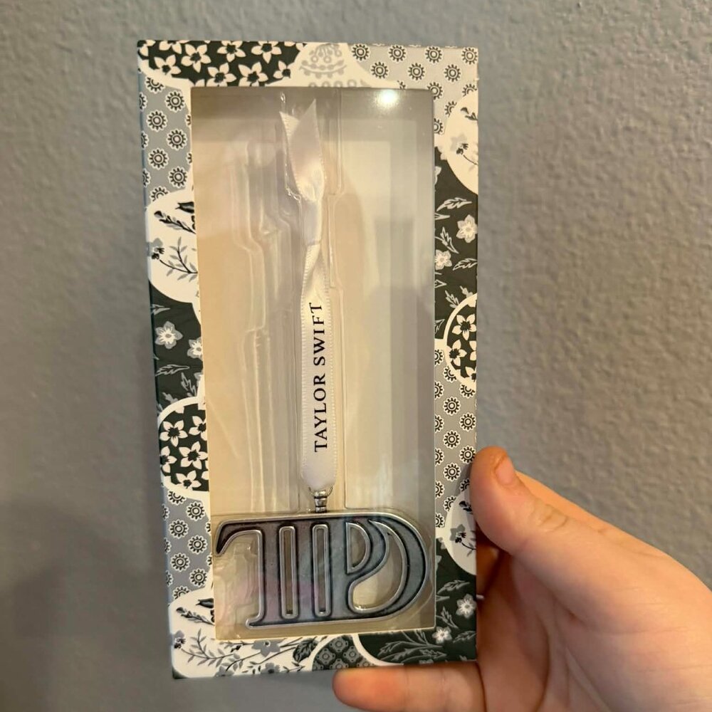 Taylor Swift TTPD Logo Ornament Christmas Xmas Holiday Collection New